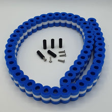 Laden Sie das Bild in den Galerie-Viewer, Reifenstapel blau weiss 99 cm